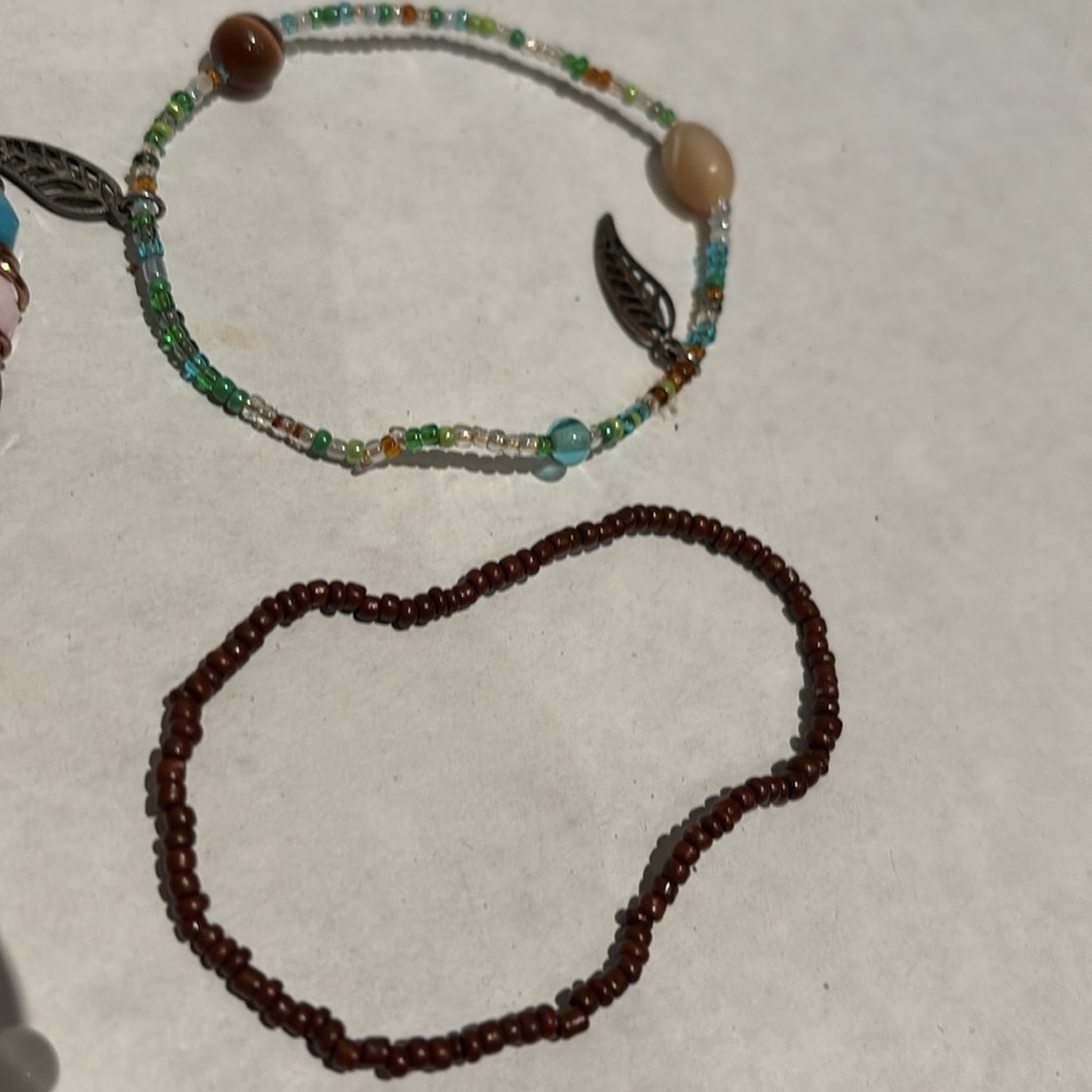 Multicolor Beaded Bracelet Stack - Picture 10 of 11